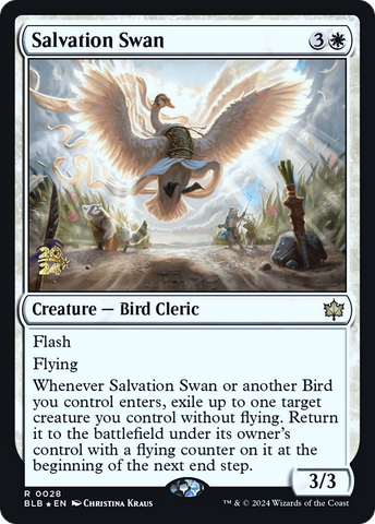 Salvation Swan [Bloomburrow Prerelease Promos] - The Mythic Store | 24h Order Processing