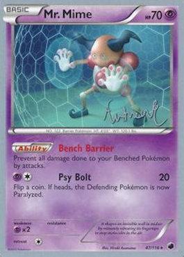 Mr. Mime (47/116) (Emerald King - Andrew Estrada) [World Championships 2014] - The Mythic Store | 24h Order Processing