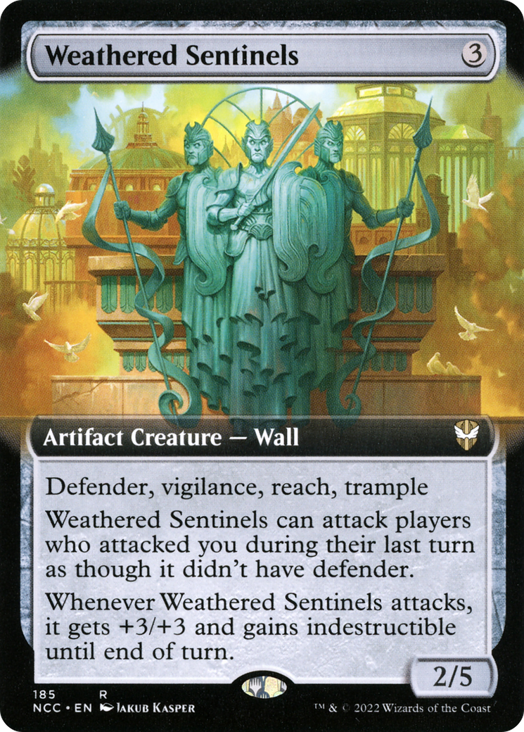Weathered Sentinels (Extended Art) [Streets of New Capenna Commander] - The Mythic Store | 24h Order Processing