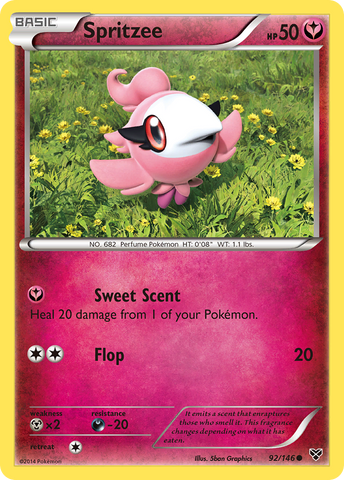 Spritzee (92/146) [XY: Base Set] - The Mythic Store | 24h Order Processing