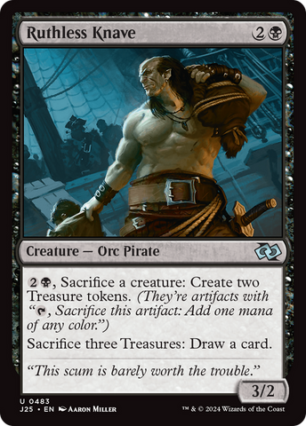 Ruthless Knave [Foundations Jumpstart] - The Mythic Store | 24h Order Processing