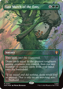 Last March of the Ents (Borderless) (Surge Foil) [The Hobbit: Eternal-Legal] - The Mythic Store | 24h Order Processing