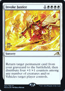 Invoke Justice [Kamigawa: Neon Dynasty Prerelease Promos] - The Mythic Store | 24h Order Processing