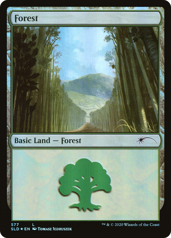 Forest (Walls) (577) [Secret Lair Drop Promos] - The Mythic Store | 24h Order Processing