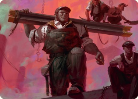 The Beamtown Bullies Art Card [Streets of New Capenna Art Series] - The Mythic Store | 24h Order Processing