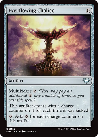 Everflowing Chalice [Edge of Eternities Commander] - The Mythic Store | 24h Order Processing