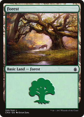 Forest (320) [Commander Anthology] - The Mythic Store | 24h Order Processing