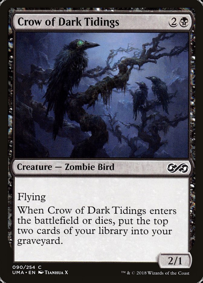 Crow of Dark Tidings [Ultimate Masters] - The Mythic Store | 24h Order Processing