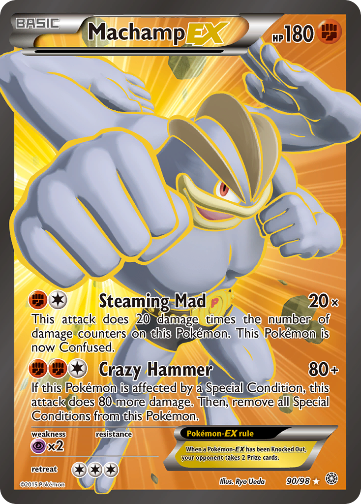 Machamp EX (90/98) [XY: Ancient Origins] - The Mythic Store | 24h Order Processing