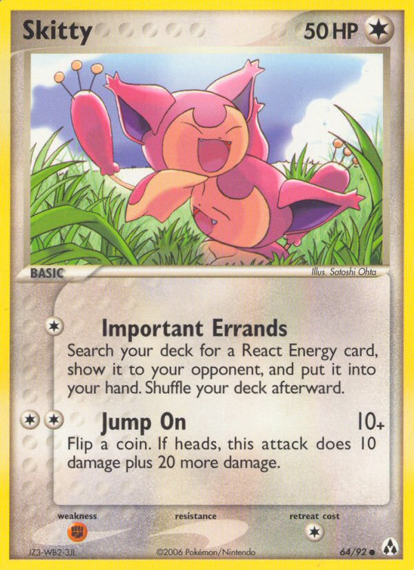 Skitty (64/92) [EX: Legend Maker] - The Mythic Store | 24h Order Processing