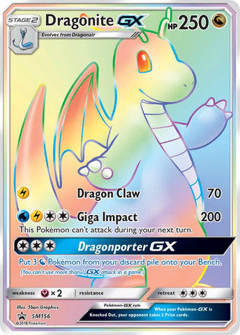 Dragonite GX (SM156) [Sun & Moon: Black Star Promos] - The Mythic Store | 24h Order Processing