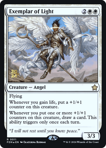 Exemplar of Light [Foundations Prerelease Promos] - The Mythic Store | 24h Order Processing