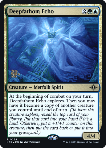 Deepfathom Echo [The Lost Caverns of Ixalan Prerelease Cards] - The Mythic Store | 24h Order Processing