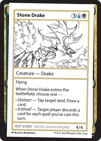 Stone Drake [Mystery Booster 2 Playtest Cards] - The Mythic Store | 24h Order Processing