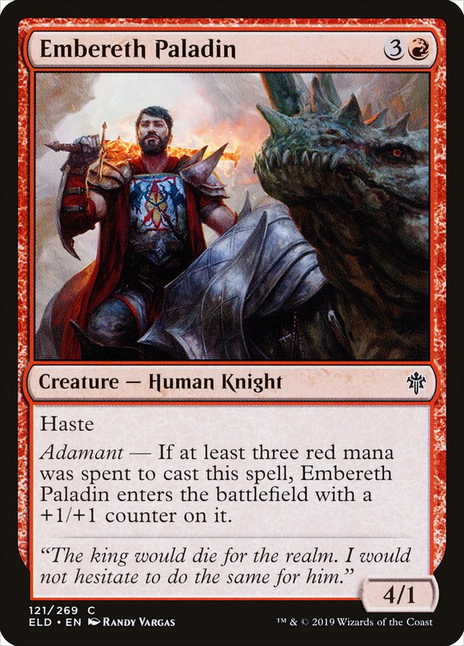 Embereth Paladin [Throne of Eldraine] - The Mythic Store | 24h Order Processing
