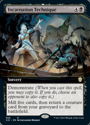 Incarnation Technique (Extended Art) [Commander 2021] - The Mythic Store | 24h Order Processing