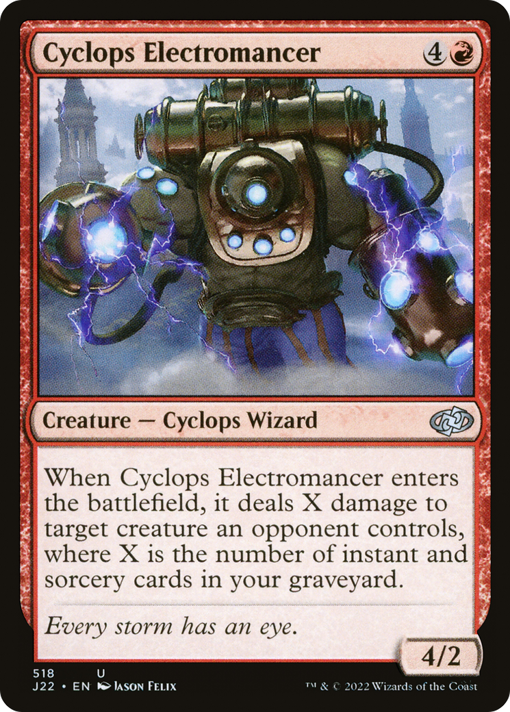 Cyclops Electromancer [Jumpstart 2022] - The Mythic Store | 24h Order Processing