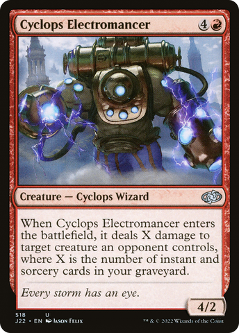 Cyclops Electromancer [Jumpstart 2022] - The Mythic Store | 24h Order Processing