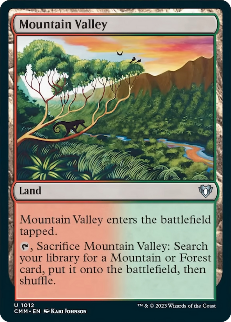 Mountain Valley [Commander Masters] - The Mythic Store | 24h Order Processing