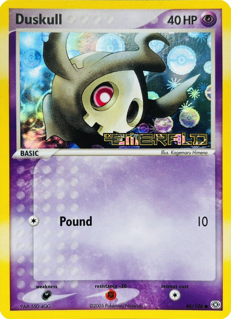 Duskull (46/106) (Stamped) [EX: Emerald] - The Mythic Store | 24h Order Processing