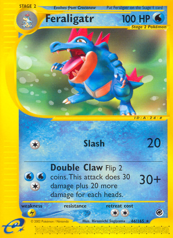Feraligatr (46/165) [Expedition: Base Set] - The Mythic Store | 24h Order Processing