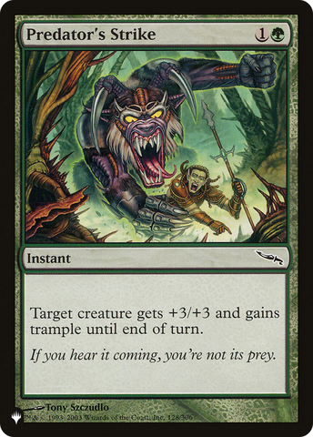 Predator's Strike [The List] - The Mythic Store | 24h Order Processing