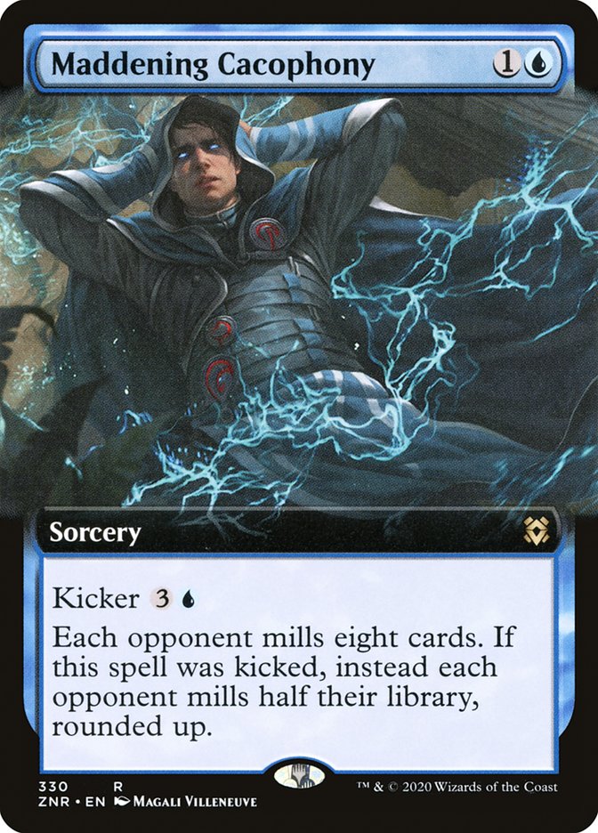 Maddening Cacophony (Extended Art) [Zendikar Rising] - The Mythic Store | 24h Order Processing