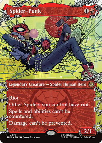 Spider-Punk (0210) (Borderless) [Marvel's Spider-Man] - The Mythic Store | 24h Order Processing