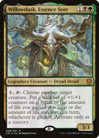 Willowdusk, Essence Seer [Commander 2021] - The Mythic Store | 24h Order Processing