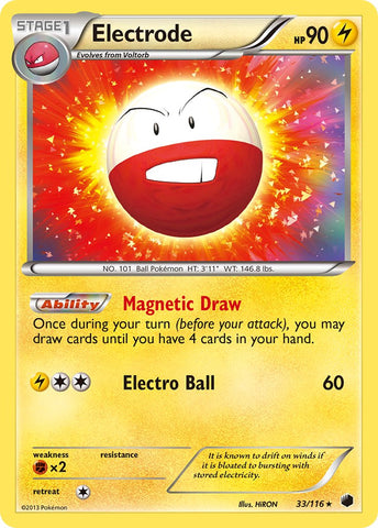 Electrode (33/116) (Theme Deck Exclusive) [Black & White: Plasma Freeze] - The Mythic Store | 24h Order Processing