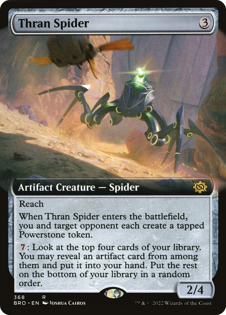 Thran Spider (Extended Art) [The Brothers' War] - The Mythic Store | 24h Order Processing