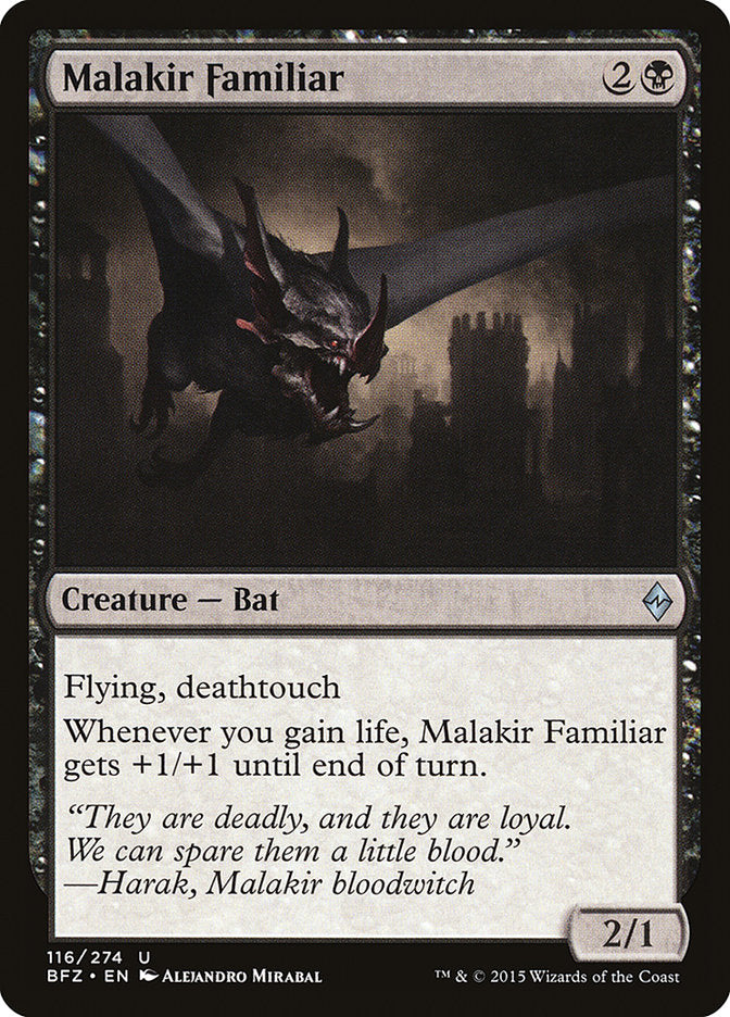Malakir Familiar [Battle for Zendikar] - The Mythic Store | 24h Order Processing