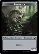 Phyrexian Golem // Construct Double-Sided Token [March of the Machine Commander Tokens] - The Mythic Store | 24h Order Processing