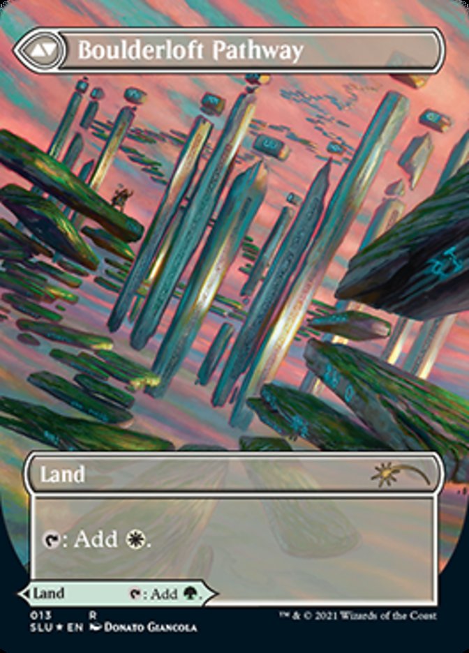 Branchloft Pathway // Boulderloft Pathway (Borderless) [Secret Lair: Ultimate Edition 2] - The Mythic Store | 24h Order Processing