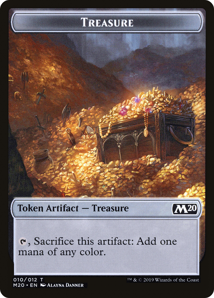 Treasure Token [Core Set 2020 Tokens] - The Mythic Store | 24h Order Processing
