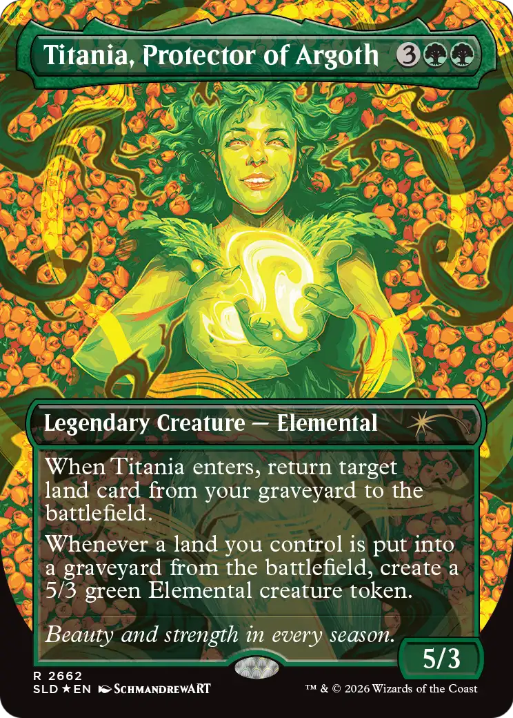 Titania, Protector of Argoth [Secret Lair Drop Series] - The Mythic Store | 24h Order Processing