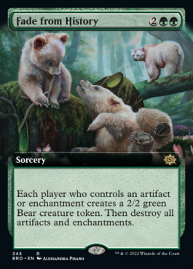 Fade from History (Extended Art) [The Brothers' War] - The Mythic Store | 24h Order Processing