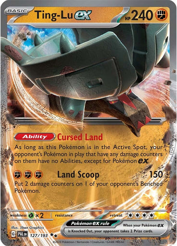 Ting-Lu ex (127/193) [Scarlet & Violet: Paldea Evolved] - The Mythic Store | 24h Order Processing