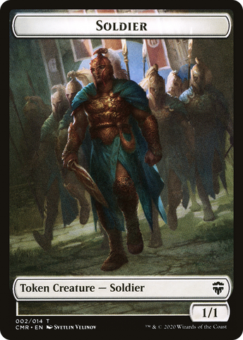 Soldier Token [Commander Legends Tokens] - The Mythic Store | 24h Order Processing