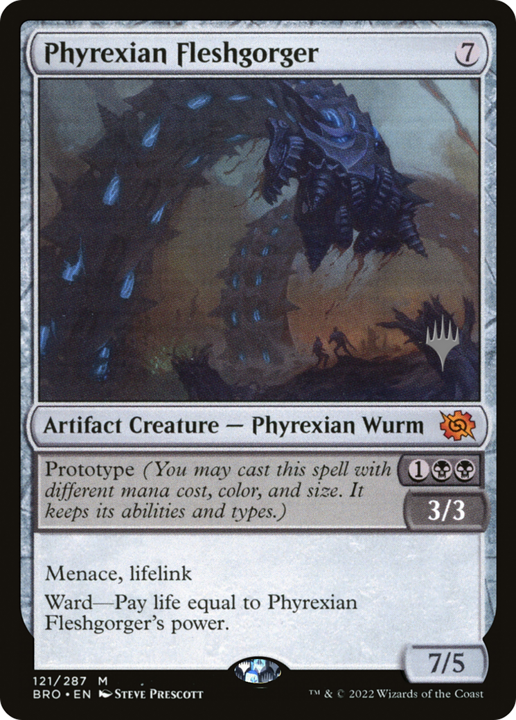 Phyrexian Fleshgorger (Promo Pack) [The Brothers' War Promos] - The Mythic Store | 24h Order Processing