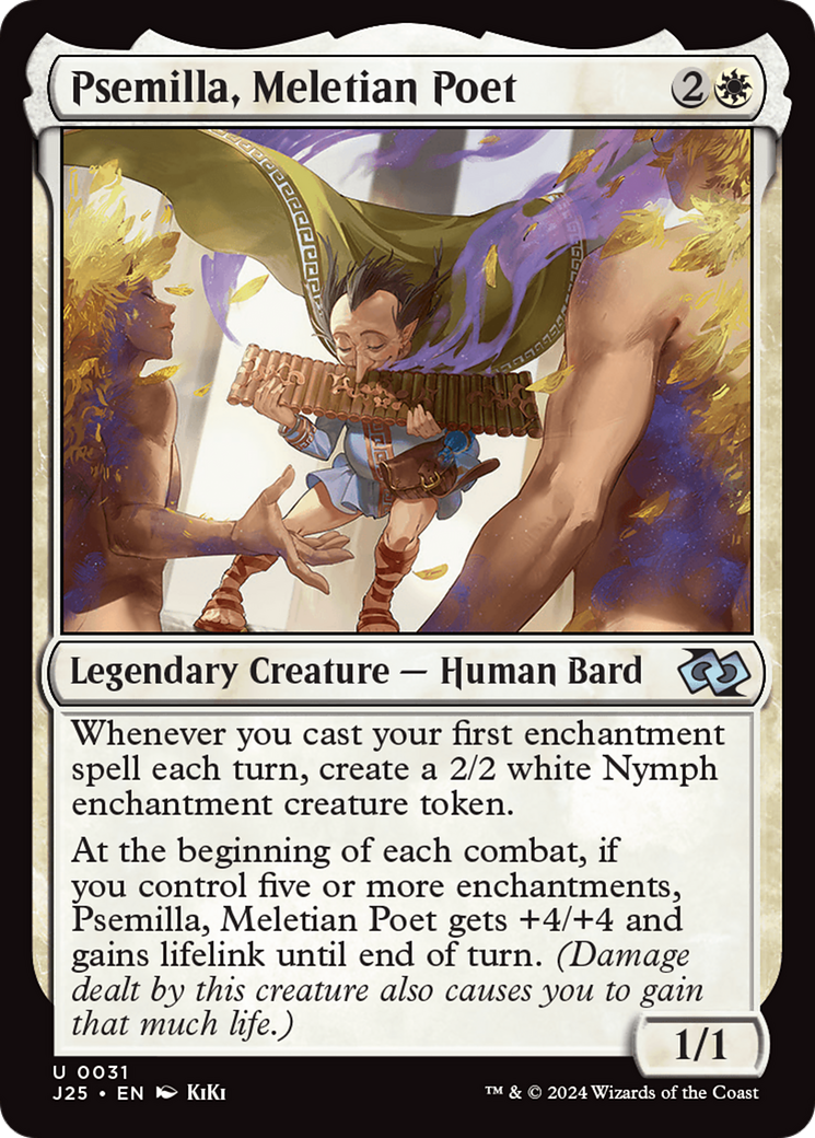 Psemilla, Meletian Poet (Anime) [Foundations Jumpstart] - The Mythic Store | 24h Order Processing