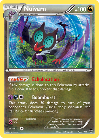 Noivern (77/111) [XY: Furious Fists] - The Mythic Store | 24h Order Processing