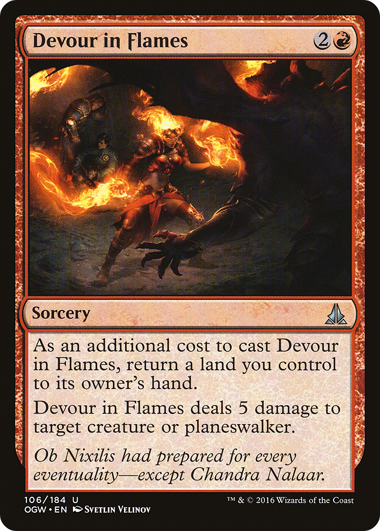 Devour in Flames [Oath of the Gatewatch] - The Mythic Store | 24h Order Processing