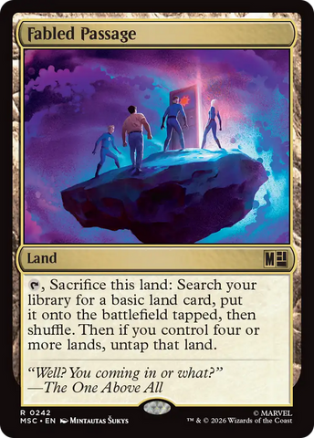 Fabled Passage [Marvel Super Heroes Commander] - The Mythic Store | 24h Order Processing
