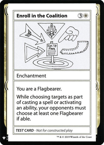 Enroll in the Coalition [Mystery Booster Playtest Cards] - The Mythic Store | 24h Order Processing