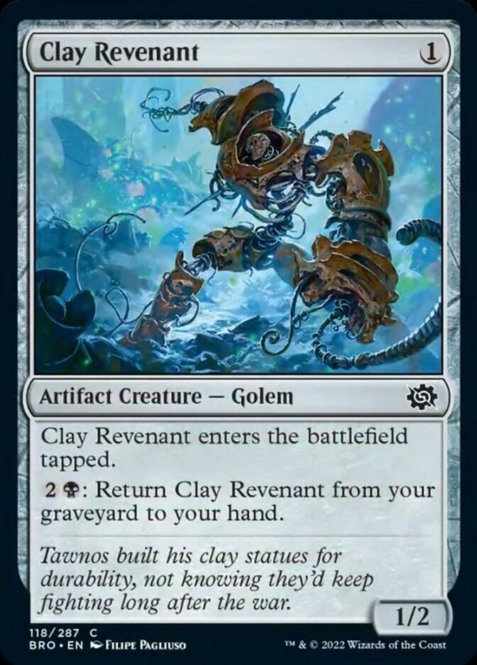 Clay Revenant [The Brothers' War] - The Mythic Store | 24h Order Processing