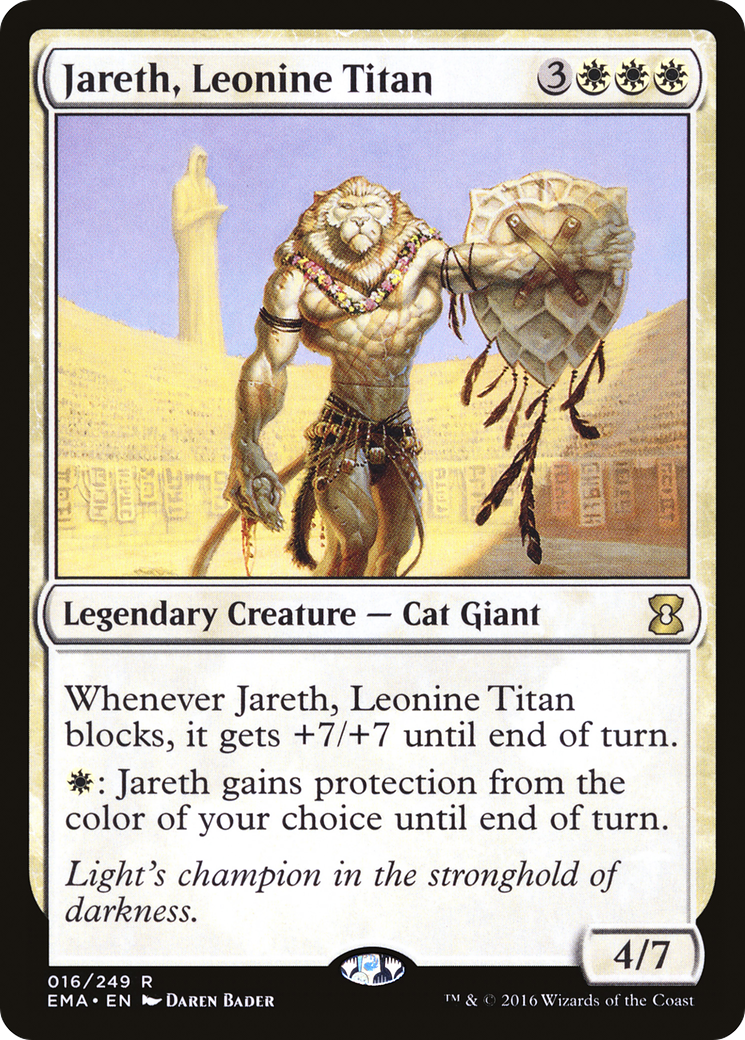 Jareth, Leonine Titan [Eternal Masters] - The Mythic Store | 24h Order Processing