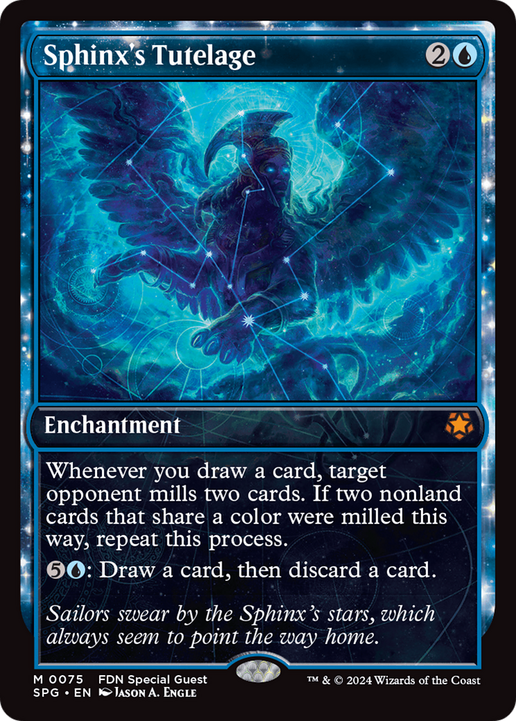 Sphinx's Tutelage (Showcase) [Foundations Special Guests] - The Mythic Store | 24h Order Processing