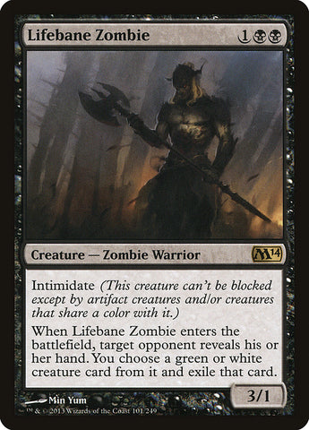Lifebane Zombie [Magic 2014] - The Mythic Store | 24h Order Processing