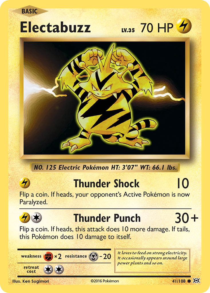 Electabuzz (41/108) [XY: Evolutions] - The Mythic Store | 24h Order Processing